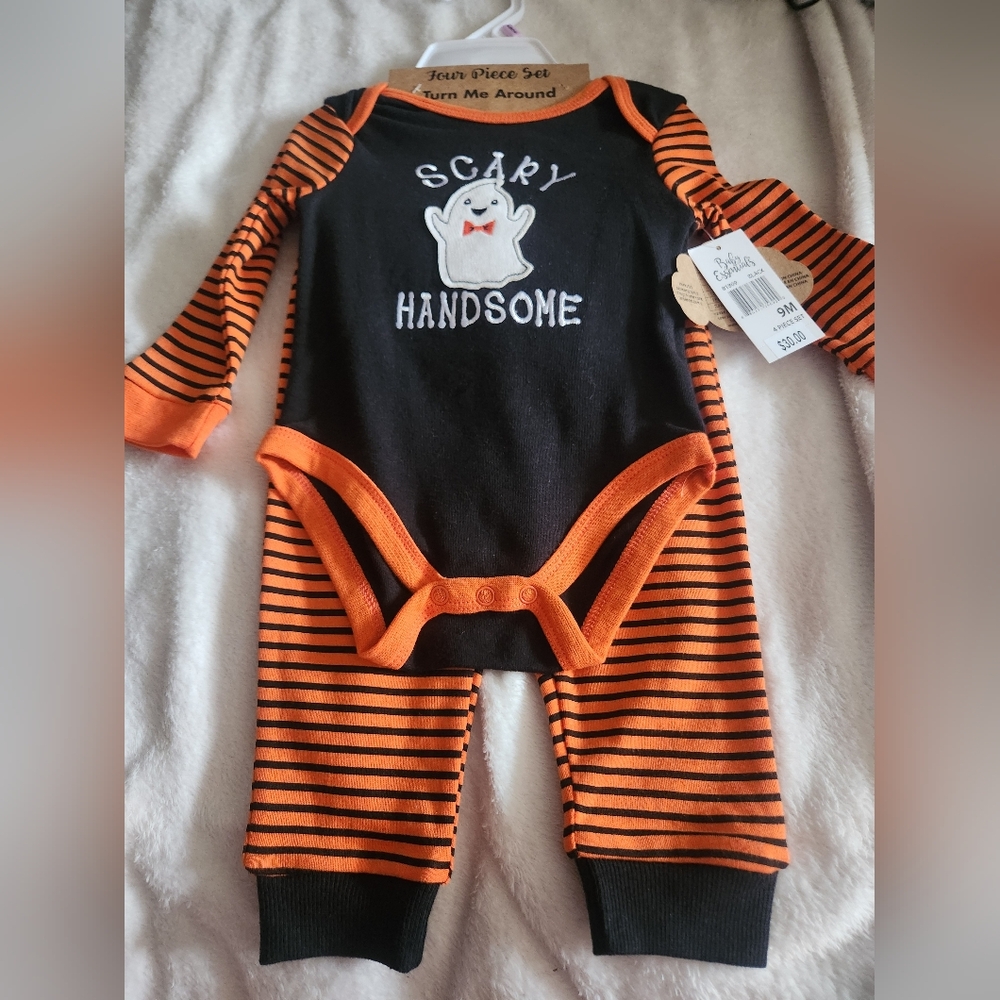 Baby Essentials Scary Handsome Halloween Baby Outfit